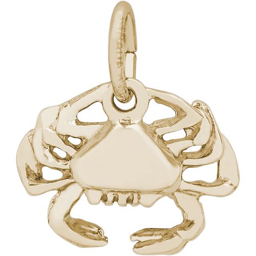Crab Charm 10K Gold - 10-2236
