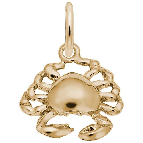 Crab Charm Gold Plated - 10-6399