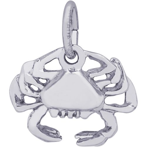 Crab Charm White Gold - 10-2236