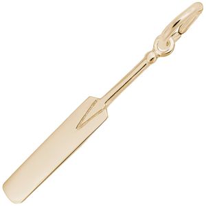 Cricket Paddle Charm Gold Plated - 10-2379