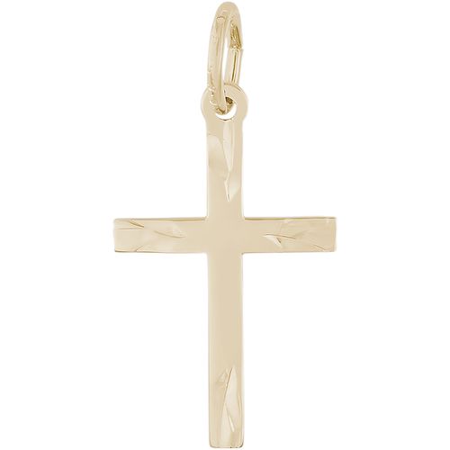 Cross Charm 10K Gold - 10-4912