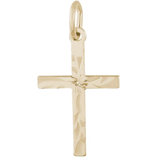 Cross Charm 10K Gold - 10-4910
