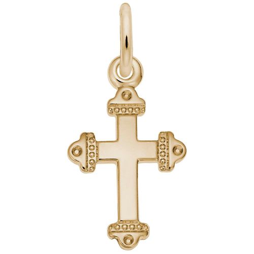 Cross Charm 10K Gold - 10-5482