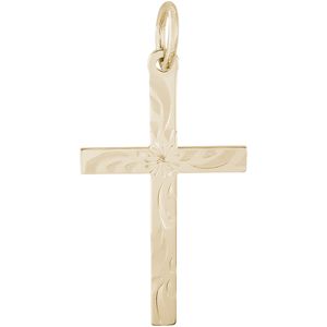 Cross Charm 10K Gold - 10-4906