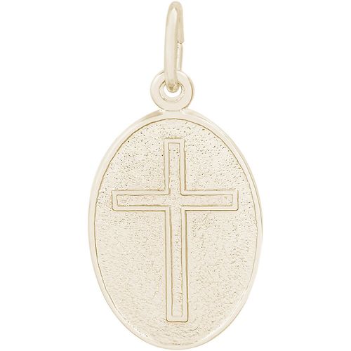 Cross Charm 14K Gold - 10-6599