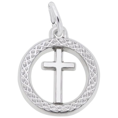 Cross Charm Silver - 10-5163
