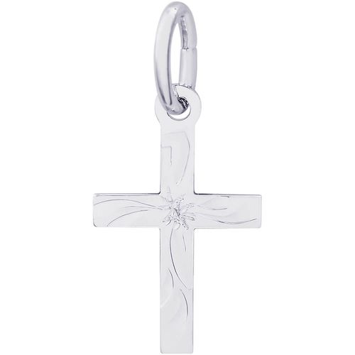 Cross Charm Silver - 10-4902