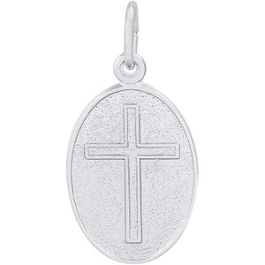 Cross Charm Silver - 10-6599