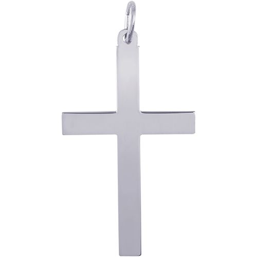 Cross Charm White Gold - 10-4907