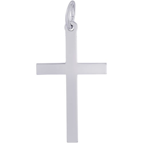 Cross Charm White Gold - 10-4905
