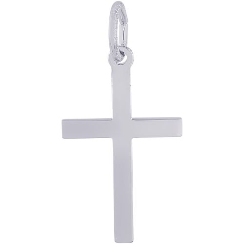 Cross Charm White Gold - 10-4903