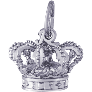 Crown Charm Silver - 10-8250