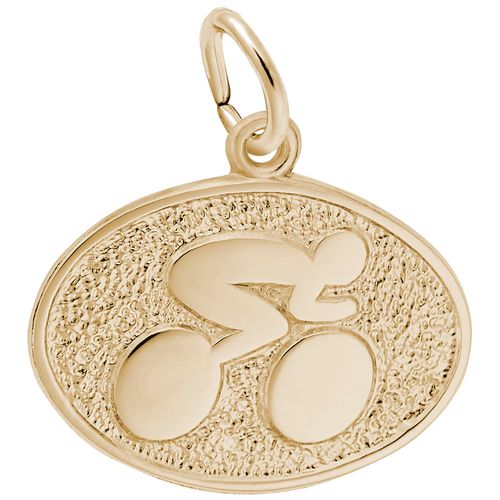 Cyclist Charm 14K Gold - 10-2669