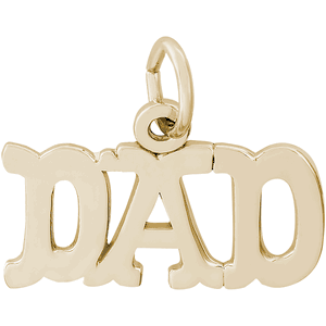 Dad Charm 14K Gold - 10-2373