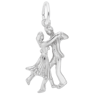 Dancers Charm Silver - 10-0447
