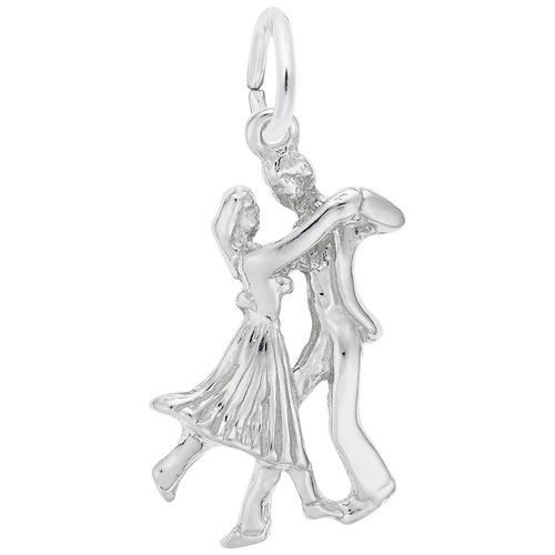 Dancers Charm Silver - 10-0447