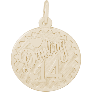 Darling 14 Charm 10K Gold - 10-4254