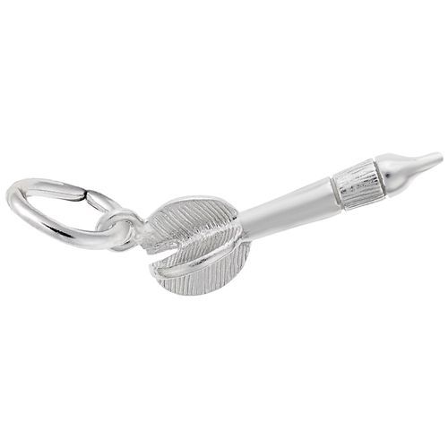 Dart Charm White Gold - 10-1402