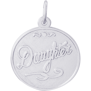 Daughter Charm White Gold - 10-4161