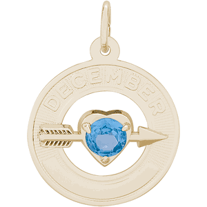 December Charm 10K Gold - 10-3342