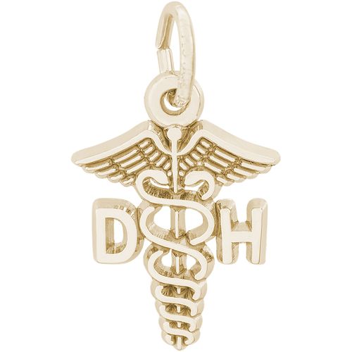Dental Hygienist Charm 14K Gold - 10-3672