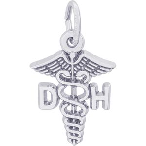 Dental Hygienist Charm Silver - 10-3672