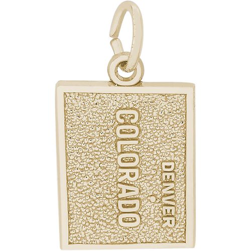 Denver Colorado Charm 10K Gold - 10-5517