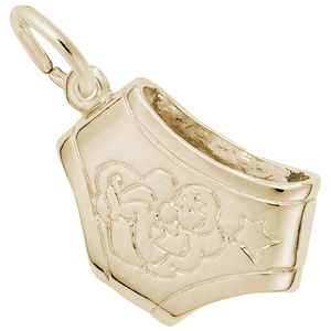 Diaper Charm Gold Plated - 10-3327
