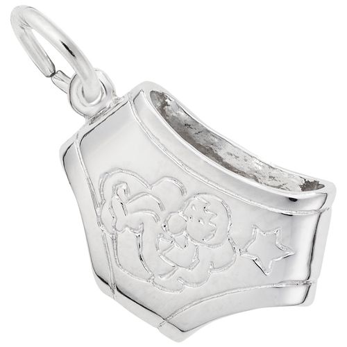 Diaper Charm Silver - 10-3327