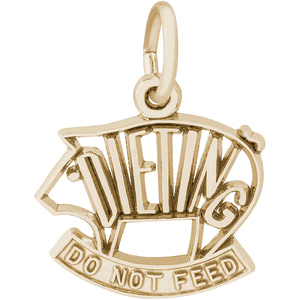 Dieting Charm 14K Gold - 10-6440