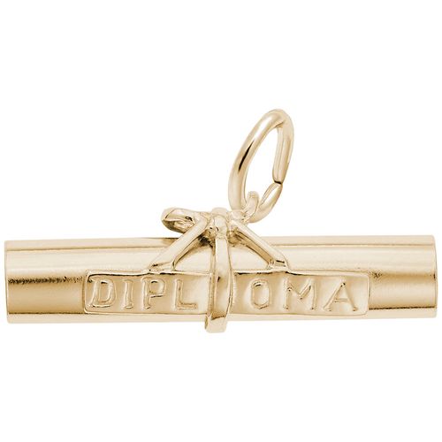 Diploma Charm 10K Gold - 10-0185