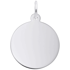 Disc Charm Silver - 10-4600
