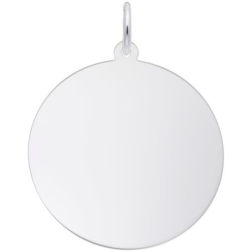 Disc Charm Silver - 10-4604