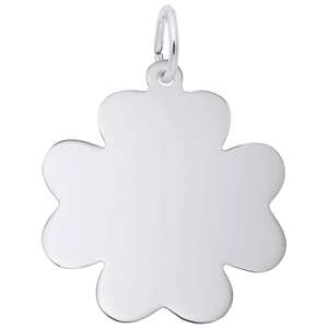 Disc Charm White Gold - 10-4785
