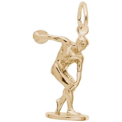 Discus Charm 14K Gold - 10-1770
