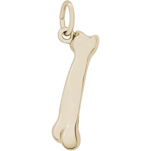 Dog Bone Charm 10K Gold - 10-5730
