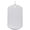 Rembrandt Dog Tag Satin Finish Charm - 14K White Gold - 10-8399-0-14KW