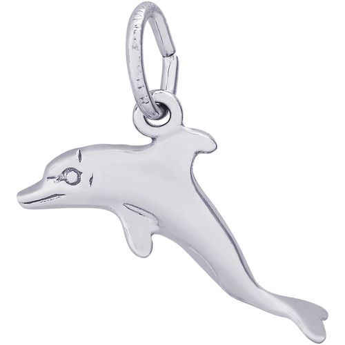 Dolphin Charm White Gold - 10-1622