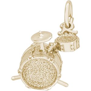 Drums Charm-10K Gold - 10-8296