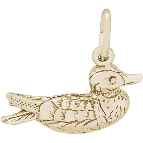 Duck Bird Charm Gold Plated - 10-6598