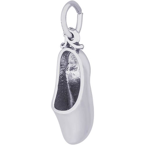 Dutch Shoe Charm White Gold - 10-8160