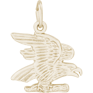 Eagle Bird Charm 14K Gold - 10-5796