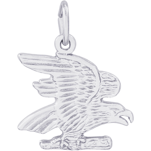 Eagle Bird Charm Silver - 10-5796