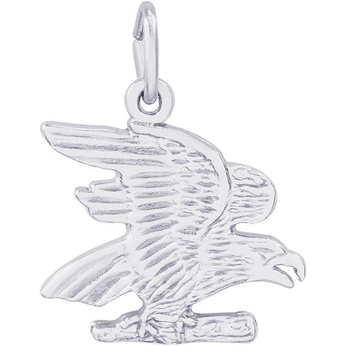 Eagle Bird Charm Silver - 10-5796