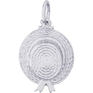 Easter Bonnet Charm Silver - 10-8269