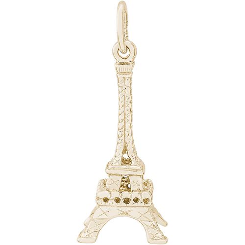 Eiffel Tower Charm 10K Gold - 10-1381