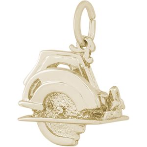 Electric Saw Charm Gold Plated - 10-8198