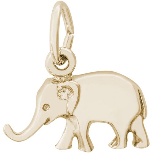 Elephant Charm 10K Gold - 10-0574
