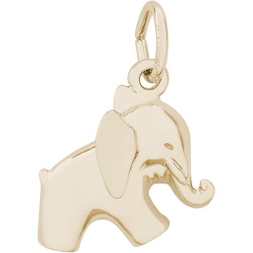 Elephant Charm Gold Plated - 10-0575