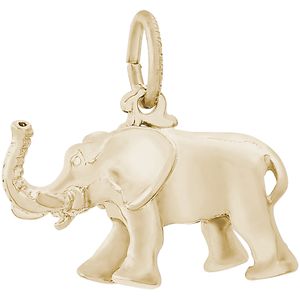 Elephant Charm Gold Plated - 10-0247